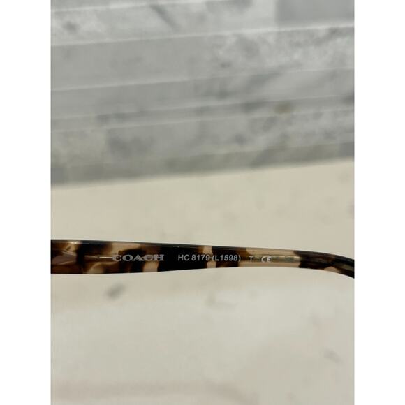 Coach Women’s Sunglasses HC 8179 54033B Peach Tortoise Brown Gradient FRAME ONLY - Picture 4 of 10